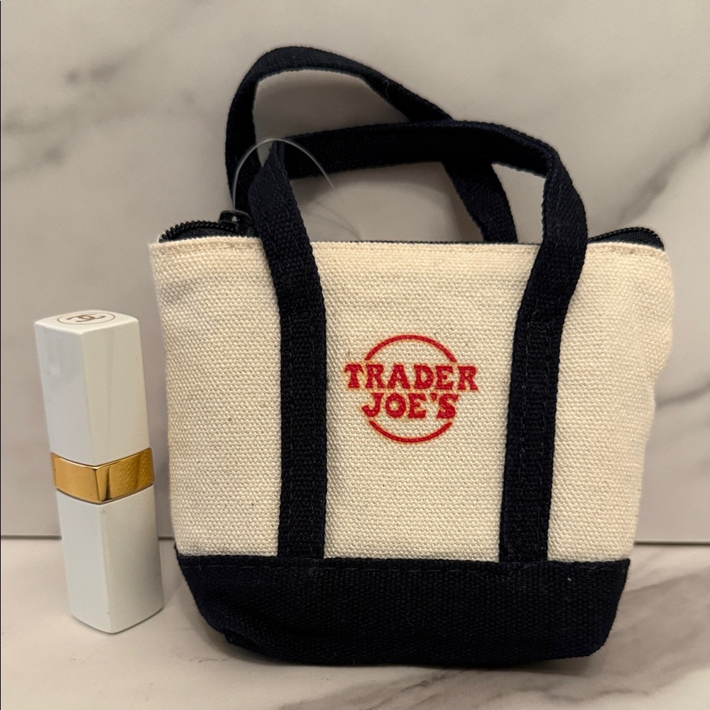 Trader Joe’s (BLUE) Canvas Micro w/ Grocery Bag